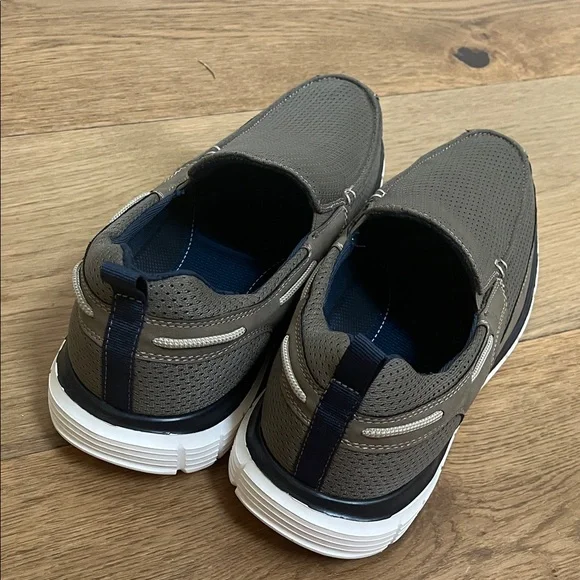 George Men's Taupe Slip-On Loafers - Picture 4 of 4